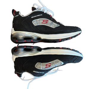 Sketchers Black/White/Red Ventilator Sneaker sz US 13.5 NEW